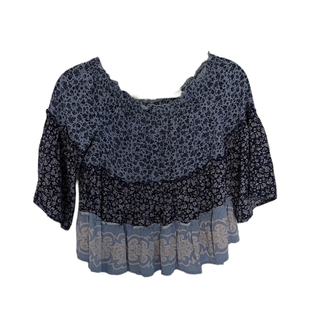 Aeropostale On/off the shoulder Print Top Size XS